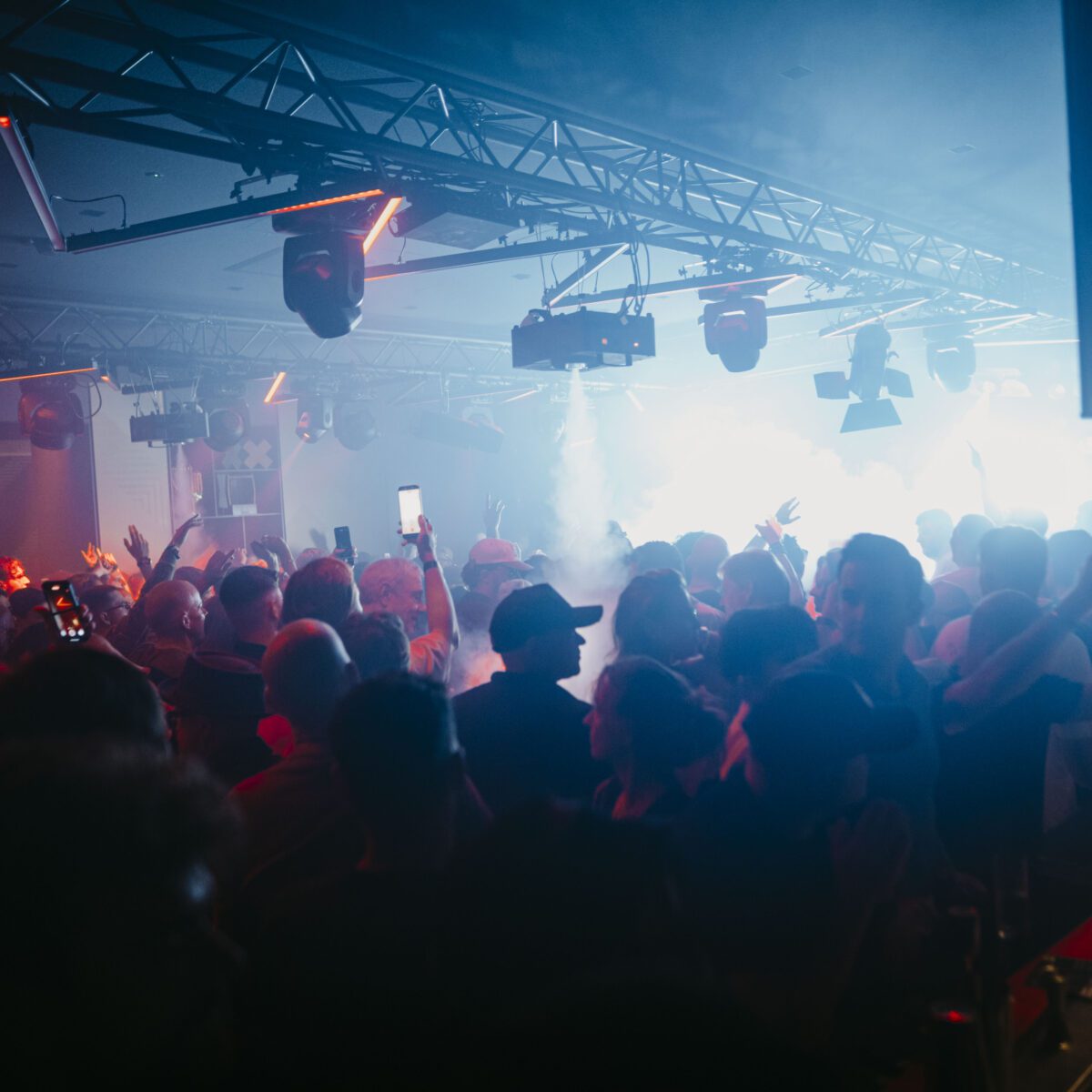 Concert goers in Amsterdam